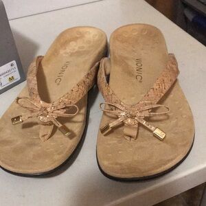 Vionic Women's Bella Sandals - Gold Cork #190